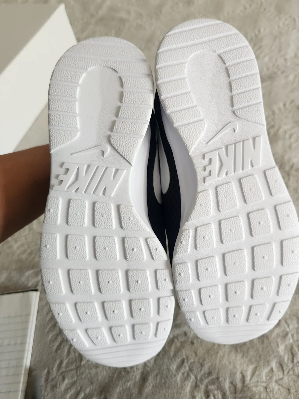 Nike Black and White Women's Athletic Sneakers